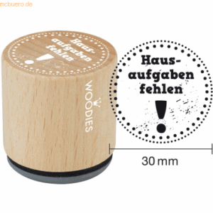 3 x Rössler Stempel Woodies Hausaufgaben fehlen