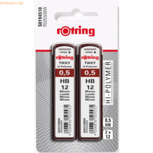 20 x Rotring Feinminen 0