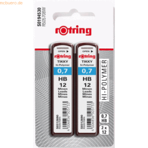 20 x Rotring Feinminen 0