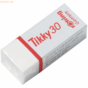 30 x Rotring Radierer Tikky 30 PVC 17x12x42 mm