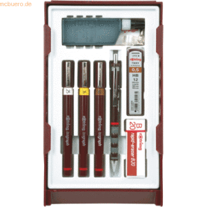 Rotring Tuschefüller-Set Isograph College Set 4 Stück 0