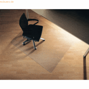 RS Office Bodenmatte Ecogrip Solid Polycarbonat für Hartböden 130x120c