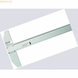 Rumold Zeichenschiene Aluminium 100 cm mit Teilung