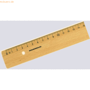 Rumold Holzlineal Buche 17cm
