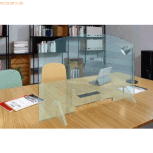 Rumold Schutzwand PC BxTxH 1000x5x700mm transparent