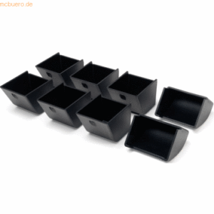 Safescan Münzbehälter für Kassenlade SD-4617S schwarz VE=8 Stück