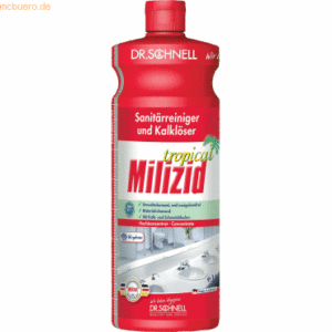 Dr. Schnell Sanitärreiniger / Kalklöser Milizid Tropical 1l