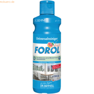 Dr. Schnell Allzweckreiniger-Konzentrat Forol Fruit Probeflasche 200ml