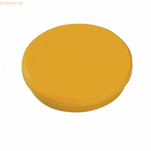 10 x Dahle Magnet rund 32mm gelb