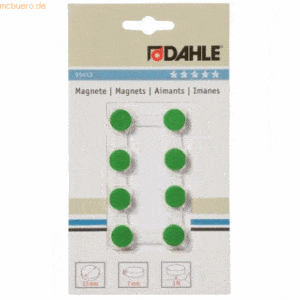 10 x Dahle Magnete 13mm grün VE=8 Stück