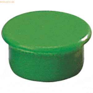 10 x Dahle Magnet rund 13mm grün