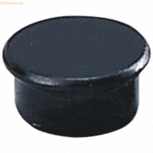 10 x Dahle Magnet rund 13mm schwarz