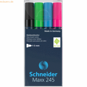 Glasboardmarker Maxx 245 Etui Set 2 sortiert VE=4 Stück