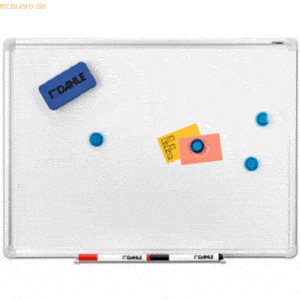 Dahle Whiteboard Basic Board 30 x 45 cm Aluminium