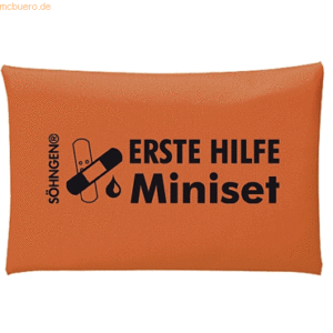 Söhngen Erste-Hilfe-Set Miniset orange