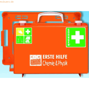 Söhngen Erste-Hilfe-Koffer SN-CD 'Chemie & Physik' orange