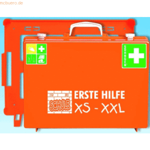 Söhngen Erste-Hilfe-Koffer XS-XXL MT-CD 'Schule' orange