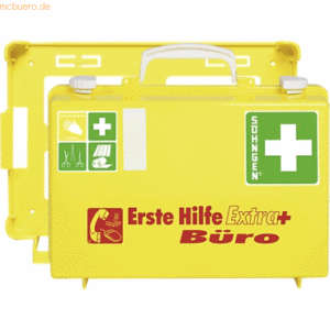 Söhngen Erste-Hilfe-Koffer extra + Büro SN-CD gelb