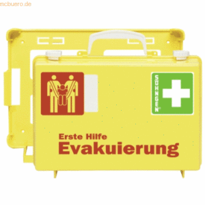 Söhngen Erste-Hilfe-Koffer Evakuierung SN-CD gelb mit 2 Rettungssitze