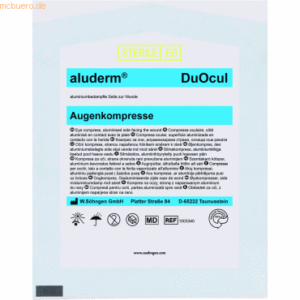 Söhngen Augenkompresse aluderm DuOcul Set