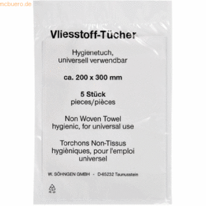 Söhngen Vliestücher 200x300mm VE=5 Stück