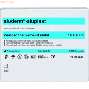 Söhngen Wundpflaster aluderm-aluplast stabil 1mx6cm