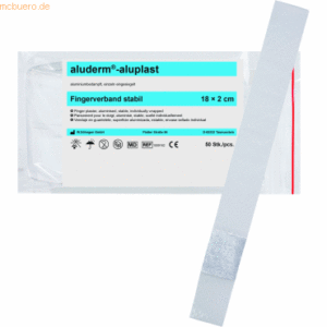 Söhngen Wundpflaster Fingerverband aluderm-aluplast stabil 18x2cm VE=5