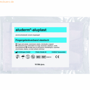 Söhngen Wundpflaster Fingergelenkverband aluderm-aluplast elastisch VE