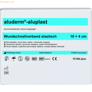 Söhngen Wundpflaster aluderm-aluplast elastisch 1mx4cm