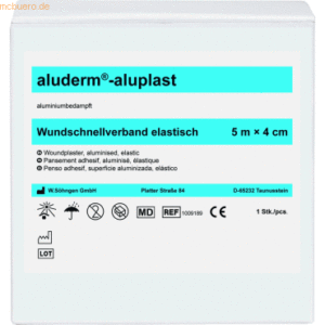 Söhngen Wundpflaster aluderm-aluplast elastisch 5mx4cm