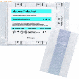 Söhngen Wundpflaster aluderm-aluplast elastisch 50x6cm