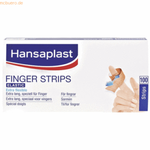 Söhngen Wundpflaster Hansaplast Elastic Fingerverband 18x2cm 100 Stück