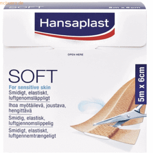 Söhngen Wundpflaster Hansaplast Soft 5mx6cm