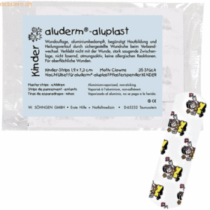 Söhngen Pflasterspender aluderm-aluplast Nachfüllset Clown VE=25 Stück