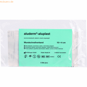 Söhngen Pflasterspender aluderm-aluplast Nachfüllset 10x4cm VE=5 Stück