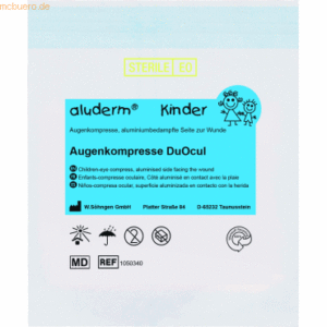 Söhngen Augenkompresse aluderm Kinder DuOcul