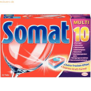 Somat Spülmaschinen-Tabs Somat Multi 10