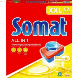 Somat Spülmaschinen-Tabs Somat All in 1 7 Multi-Aktiv VE=57 Stück