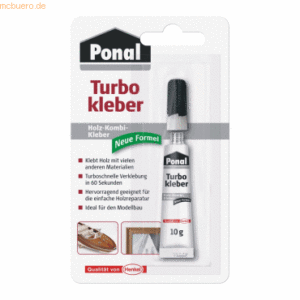 6 x Ponal Turbokleber Tube 10g