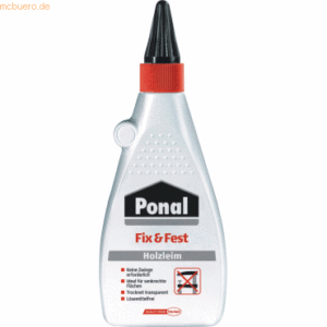 Ponal Holzleim fix & fest Kunststoff-Flasche 500g