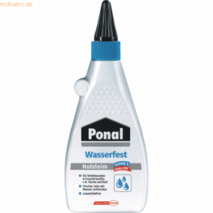 Ponal Holzleim Wasserfest Flasche 550g