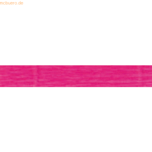 5 x Staufen Gartenkrepppapier 50x250cm feuchtfärbend pink