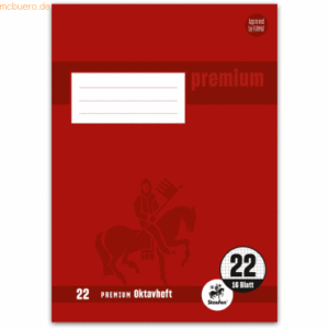 2 x Staufen Oktavheft Premium A6 32 Blatt kariert