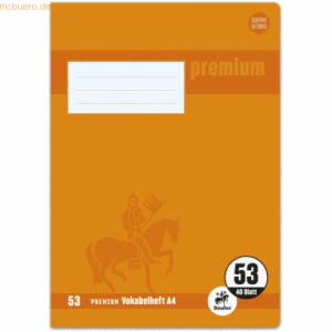 2 x Staufen Vokabelheft Premium A4 40 Blatt