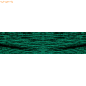 10 x Staufen Krepppapier Aquarola fein 32g/qm 50x250cm dunkelgrün
