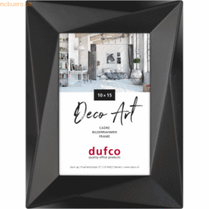 Dufco Bilderrahmen Deco Art Kunststoff 10x15 cm anthrazit