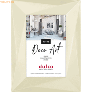 Dufco Bilderrahmen Deco Art Kunststoff 10x15 cm creme