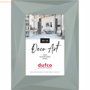 Dufco Bilderrahmen Deco Art Kunststoff 10x15 cm grüngrau