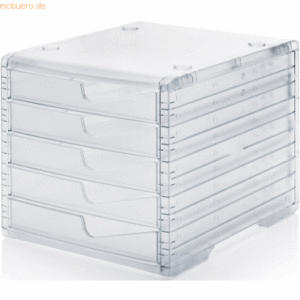 Styro Schubladenbox styroswingsbox light transparent/transparent