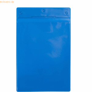 Tarifold Pro Kennzeichnungshülle A4 blau magnetisch PVC VE=10 Stück